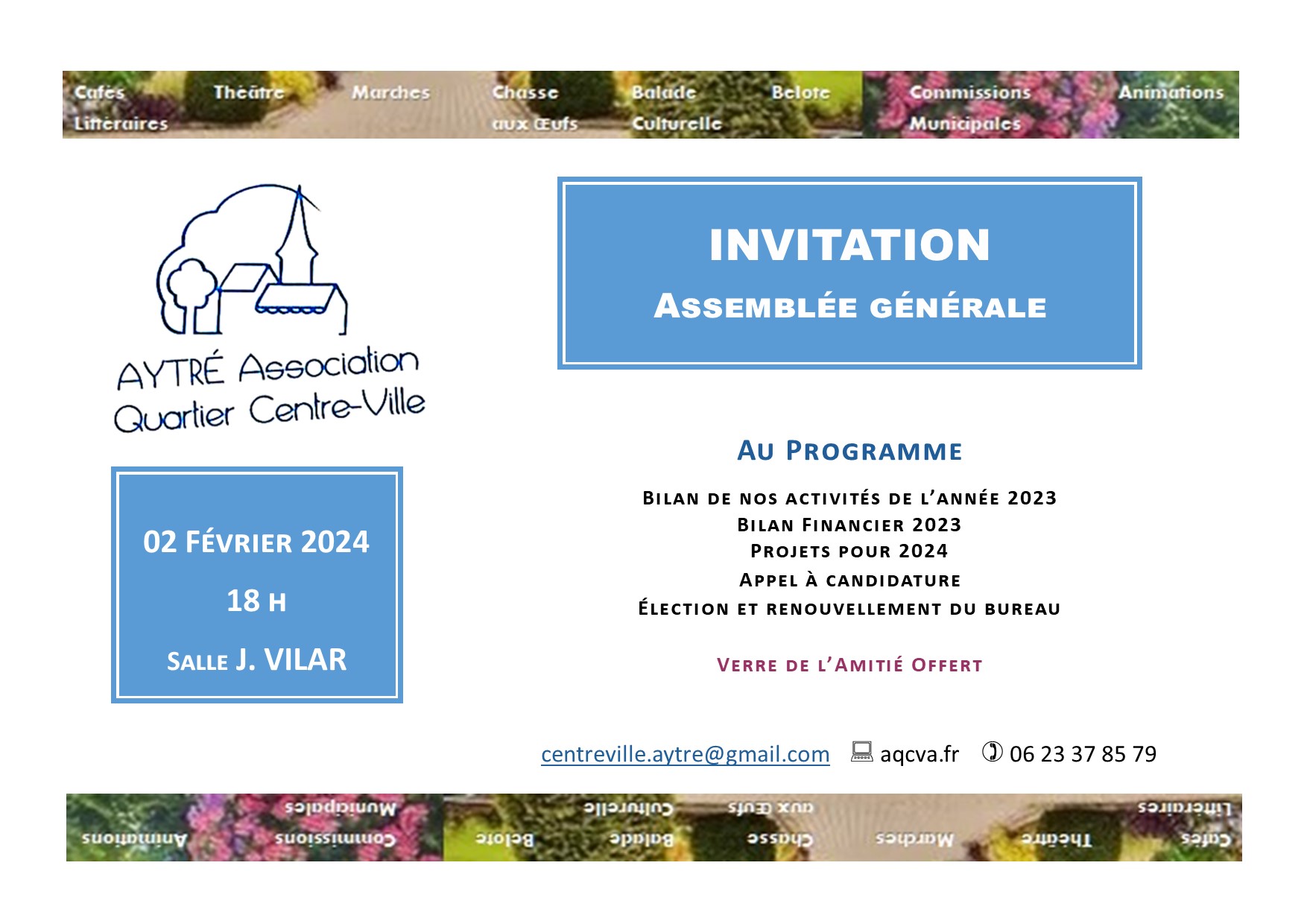 Assemblée Générale du 02 février 2024