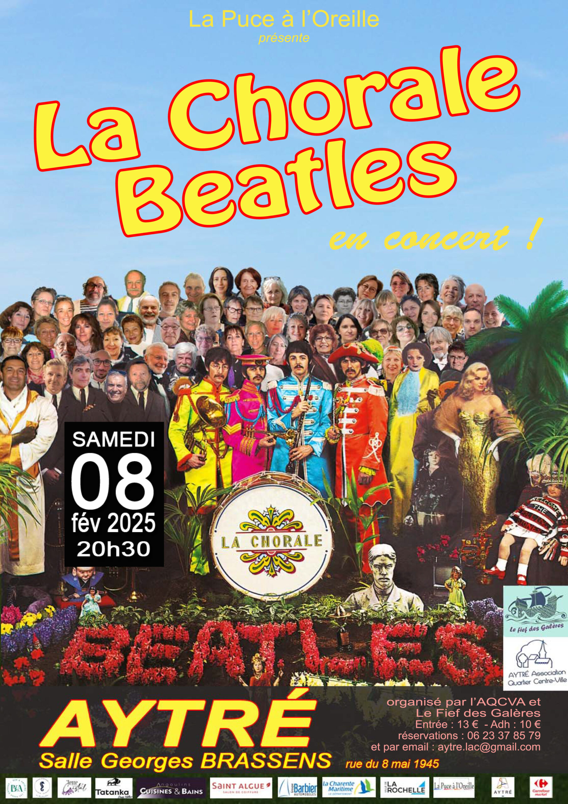 Concert – La Chorale Beatles – 08 Février 2025