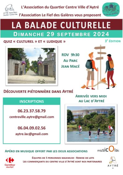 Balade Culturelle – 29 Septembre 2024