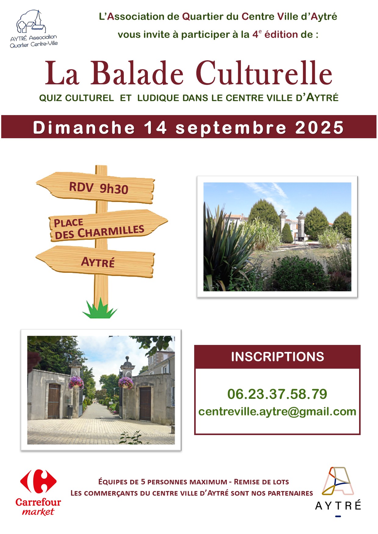 Balade Culturelle – 14 Septembre 2025
