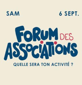 Affiche Forum des associations Aytré 2025