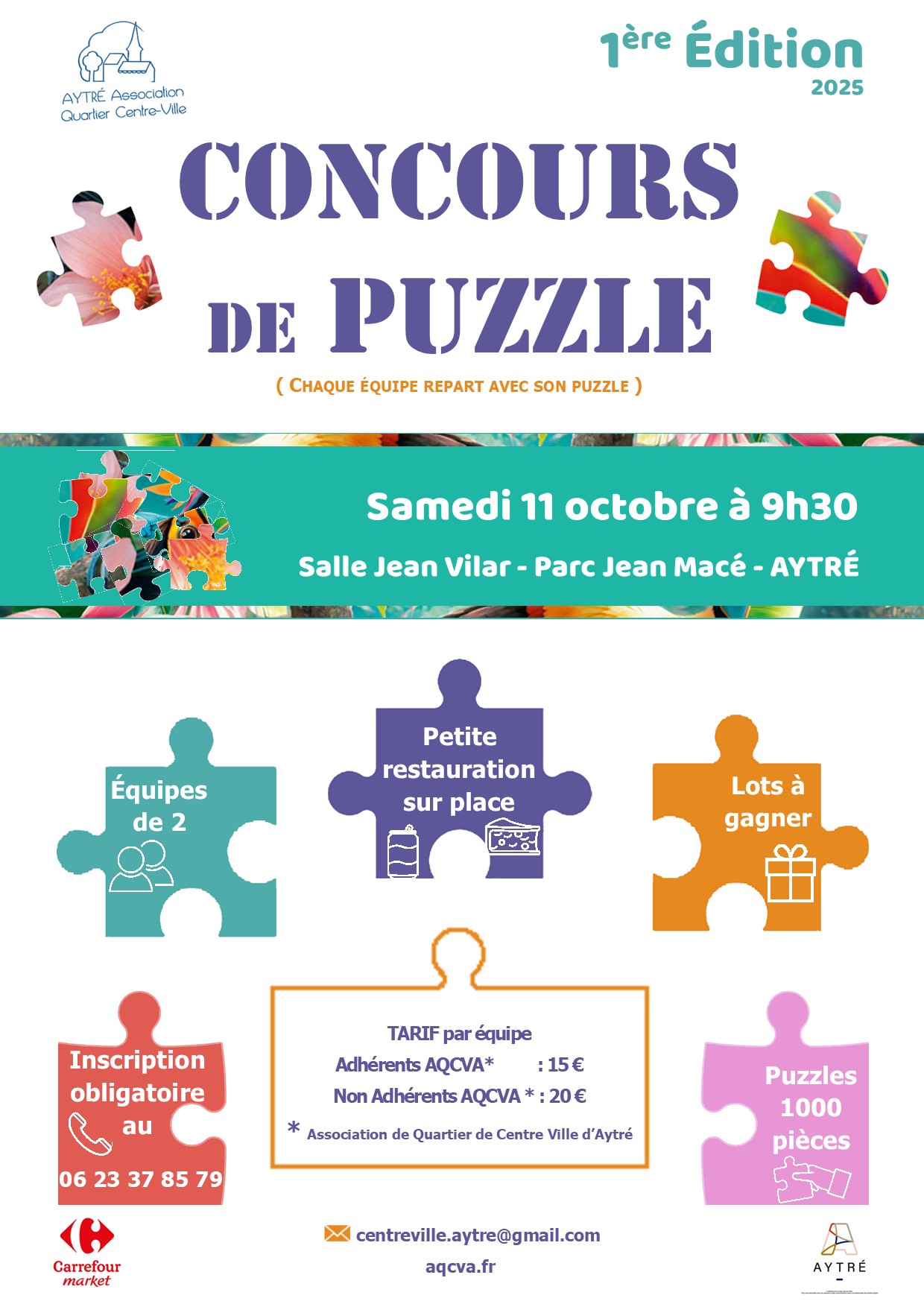 1er Concours de Puzzle – 11 Octobre 2025