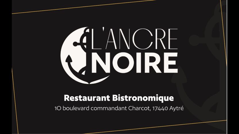 Logo "L'ancre Noire"